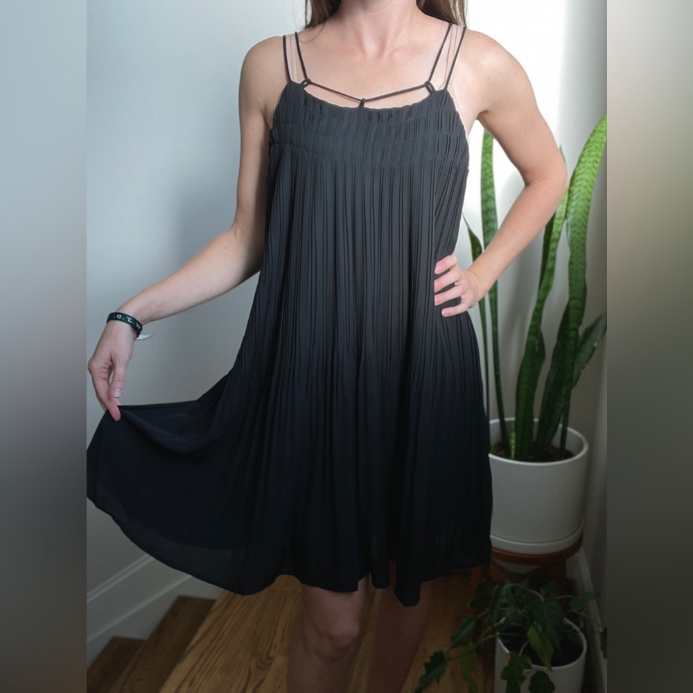 Black flowy dress